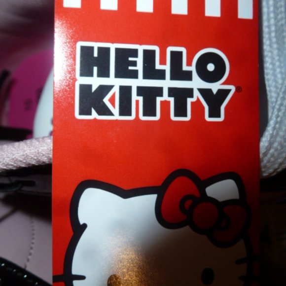 NEW- Hello Kitty by Sanrio Women's Pink Casual Court Sneakers sz10 - Picture 12 of 12